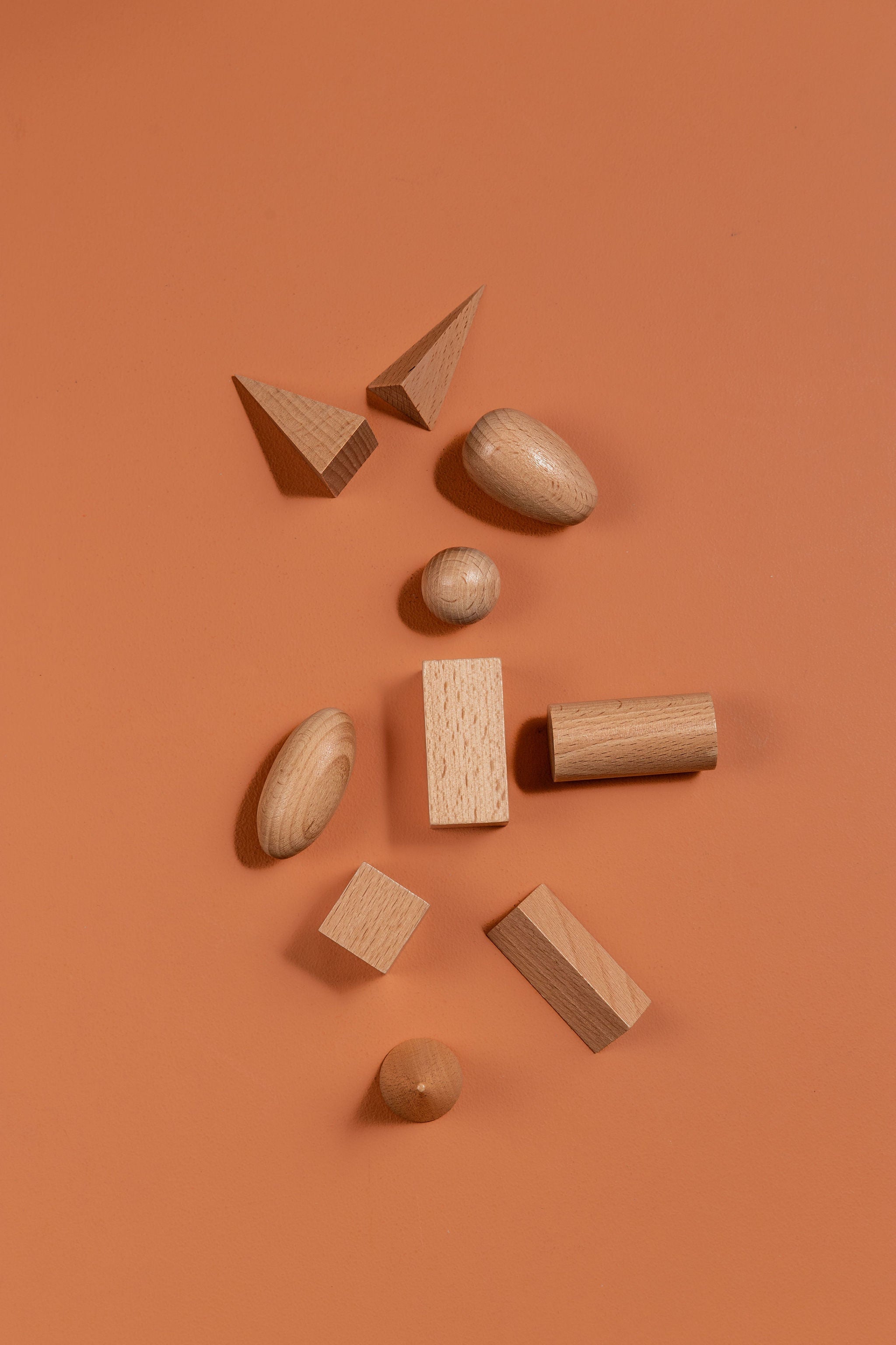 Wooden Geometric Solids