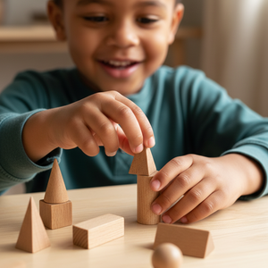 Wooden Geometric Solids