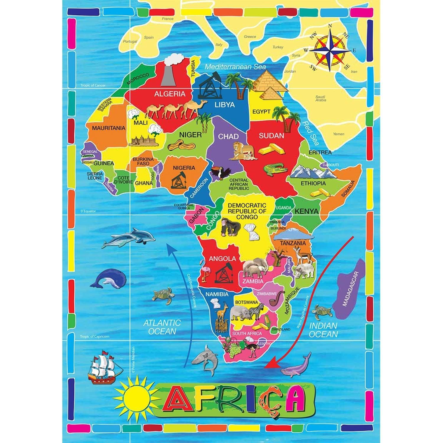 Africa Puzzle 36Pc