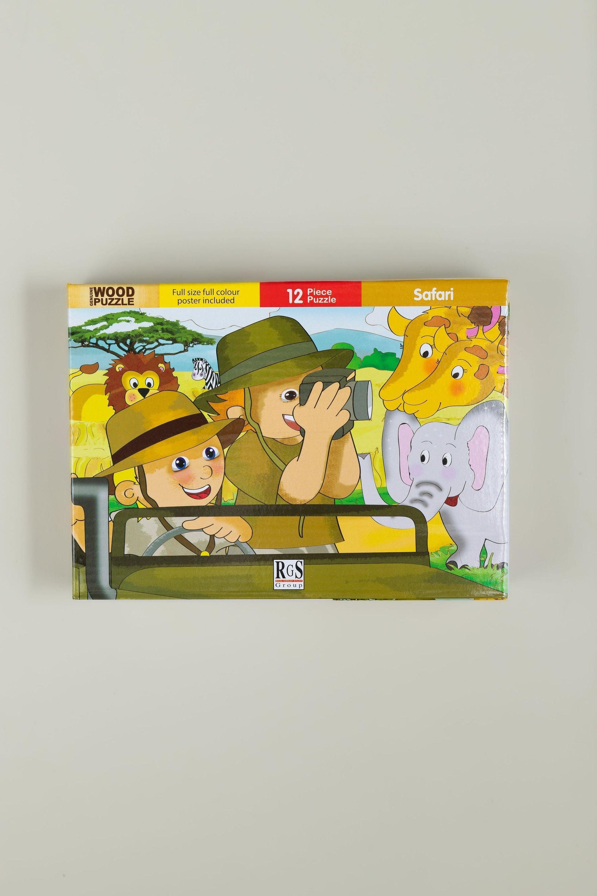 Safari Puzzle 12 Pcs