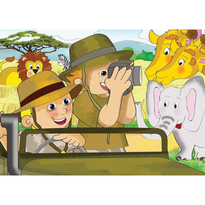 Safari Puzzle 12 Pcs