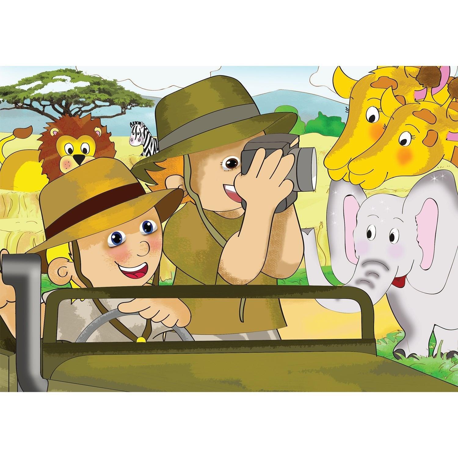 Safari Puzzle 12 Pcs