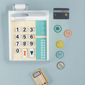 Wooden Cash Register