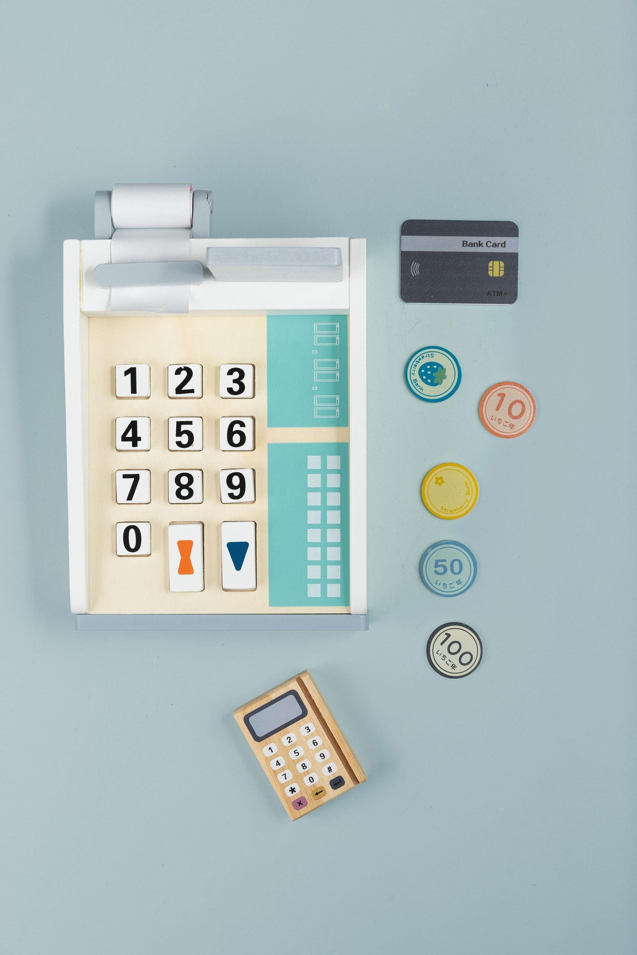 Wooden Cash Register