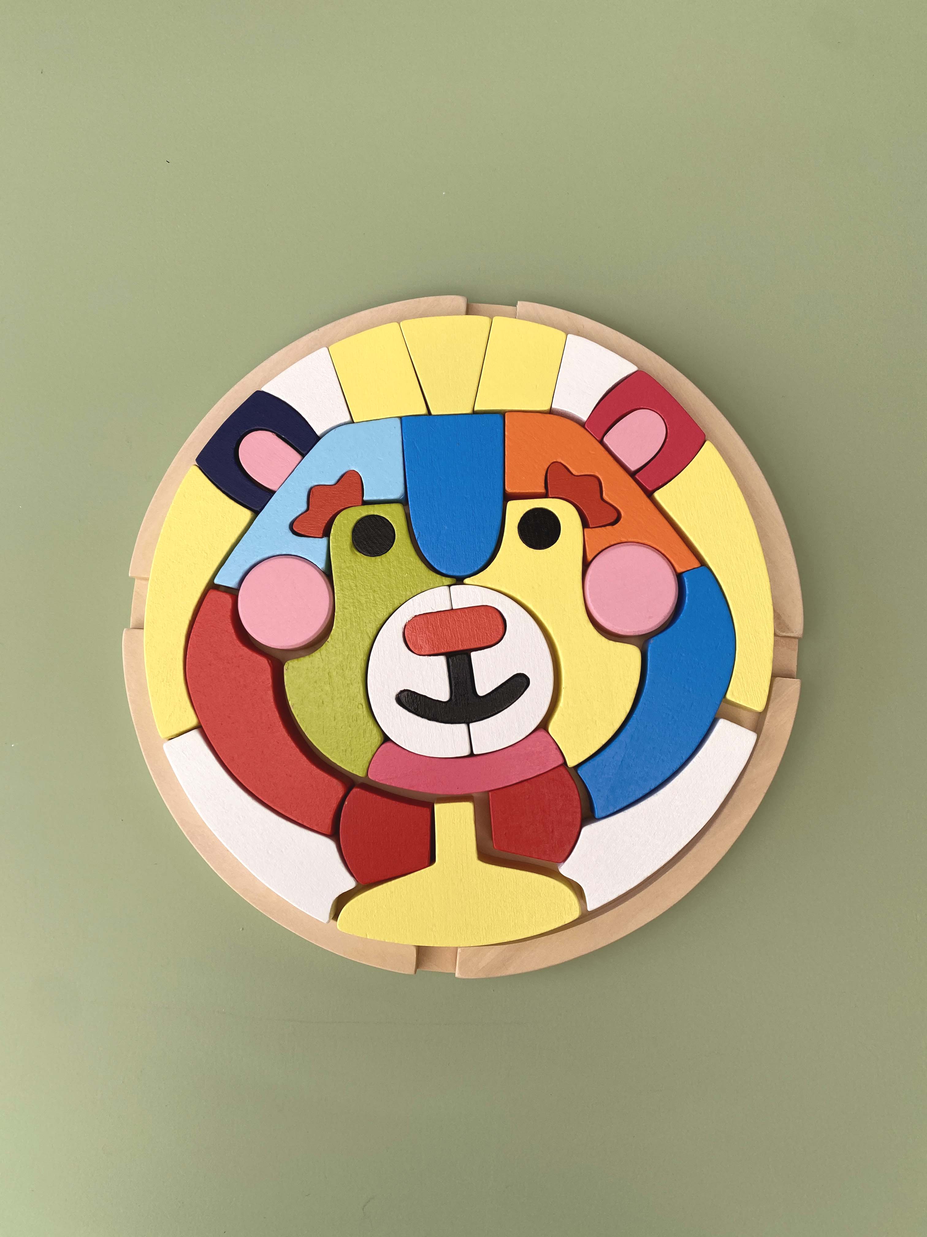 Building Block Set: Bear