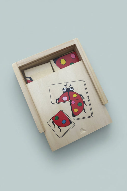 4 pc wooden puzzle